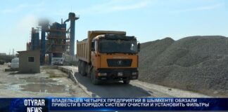 Многомиллионные штрафы выплатят заводы в Шымкенте за нарушения экологических норм