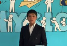 15-летний школьник из Келеса свободно владеет пятью языками