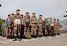 Учебно-военные сборы начались в шымкентской бригаде территориальной обороны