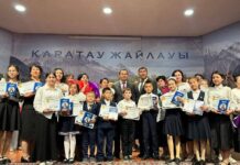 Победители конкурса «Абай оқулары» награждены в школе традиционного искусства
