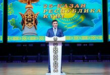 В Шымкенте прошёл праздничный концерт, посвящённый Дню Республики