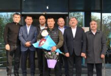 Шымкентец Ерсултан Музаппаров завоевал серебро по казакша курес