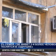 Жилищные условия казахстанцев оставляют желать лучшего