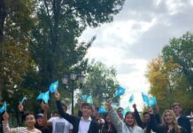 Молодежь Шымкента активно участвует в общественной жизни города