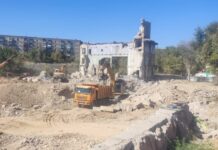 Рассвет и закат ДК «Фосфорник» в Шымкенте: всё только начинается Фото Т. Корякиной