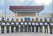 Солдатам Нацгвардии вручили образовательные гранты на бесплатное обучение