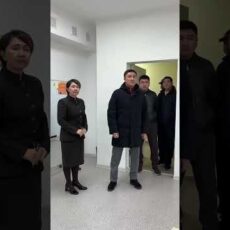 Аким Шымкента проверил качество ремонтных работ в образовательных учреждениях