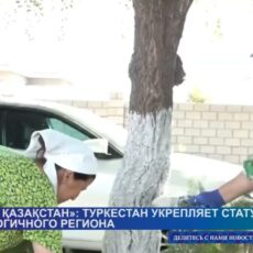 «Таза Қазақстан»: Туркестан укрепляет статус экологического региона