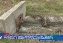 Водохранилища Шымкента «Акжар» и «Текесу» нуждаются в ремонте