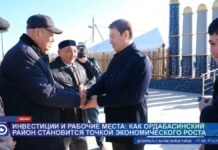 Аким Туркестанской области Дархан Сатыбалды посетил Ордабасинский район