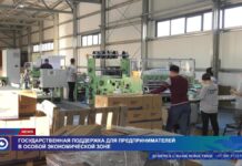 Государственная поддержка для предпринимателей в СЭЗ Шымкента