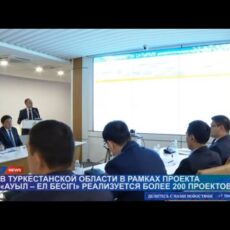 Больше 200 проектов по программе «Ауыл – Ел бесігі» реализуют в Туркестанской области