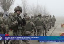 Подготовка к боевой готовности: первая неделя зимнего периода обучения