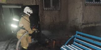 Пожар в многоэтажке Шымкента: эвакуировано 20 человек