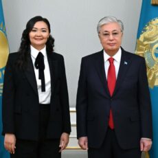 Президент поздравил Алию Юсупову с переизбранием на пост президента Казахстанской федерации гимнастики