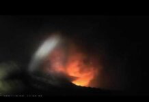 В первые часы нового года в Шымкенте загорелся частный дом