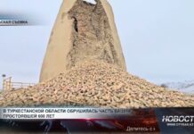 Древняя достопримечательность разрушается в Туркестанской области Памятник Акбикеш разрушается в Туркестанской области