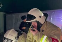 В Шымкенте горел второй крупный склад с начала года