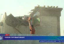 Торговый объект в Шымкенте снесен без государственной компенсации