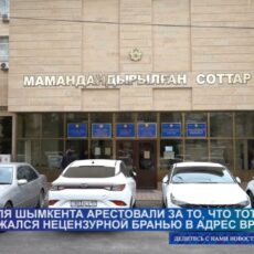 Жителя Шымкента арестовали за нецензурную брань в адрес врача