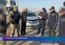 Крупную партию наркотиков изъяли у пассажира в Туркестанской области