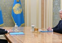 Глава государства принял Дархана Сатыбалды в новой должности