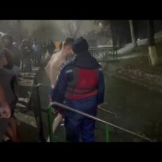 В Шымкенте проходят крещенские купания