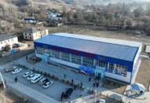 Спорткомплекс открылся в отдаленном селе Жамбылской области Спорткомплекс открылся в отдаленном селе Жамбылской области