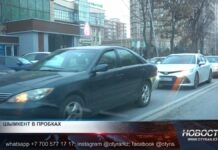 Шымкент догоняет Алматы по пробкам на дорогах Автомобилисты Шымкента все чаще простаивают в пробках