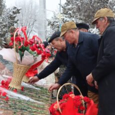 В Шымкенте почтили память воинов-афганцев Митинг, посвященный 36-й годовщине вывода советских войск из Афганистана