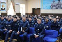 Как не попасть в злополучный реестр Встреча Агентства РК по противодействию коррупции по городу Шымкенту с личным составом управления полиции по Аль-Фарабийскому району