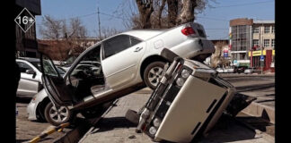 Три человека пострадали в ДТП в центре Шымкента ДТП