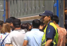 Полицейские в Шымкенте сняли с поезда пьяную пассажирку Сотрудники линейного отдела полиции на станции Шымкент