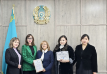 Сотрудников РАГС в Шымкенте поздравили с профессиональным праздником Сотрудников РАГС в Шымкенте поздравили с профессиональным праздником