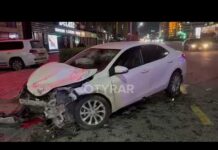 Массовое ДТП произошло в центре Шымкента Массовое ДТП произошло в центре Шымкента