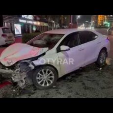 Массовое ДТП произошло в центре Шымкента Массовое ДТП произошло в центре Шымкента