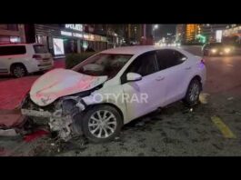 Массовое ДТП произошло в центре Шымкента