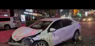 Массовое ДТП произошло в центре Шымкента Массовое ДТП произошло в центре Шымкента