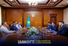 В Шымкенте начнут строить канатную дорогу Габит Сыздыкбеков встретился с руководством ТОО «Universal Ropeways»