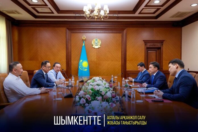 Габит Сыздыкбеков встретился с руководством ТОО «Universal Ropeways»