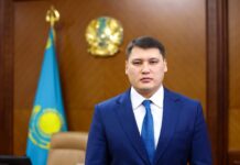 Руслан Берденов назначен заместителем акима Шымкента Руслан Берденов
