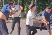 В Шымкенте водители устроили драку прямо на дороге В Шымкенте водители устроили драку прямо на дороге