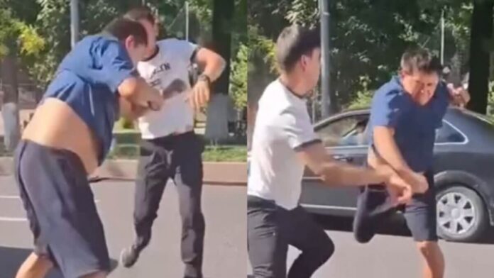 Шымкентте жүргізушілер жолда шайқасты ұйымдастырды Шымкентте жүргізушілер жолда шайқасты ұйымдастырды