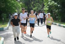 В День единства народа Казахстана в Шымкенте прошел марафон «Бірлік» В День единства народа Казахстана в Шымкенте прошел марафон «Бірлік»