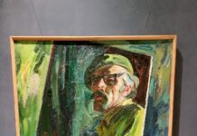 Светлая память о старшем товарище Автопортрет Федора Потехина