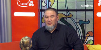 Артык Досалиев готовится установить рекорд в Шымкенте в честь Дня Победы Артык Досалиев