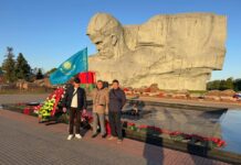 Был месяц май… Икрам Хашимжанов на мемориале в Беларуси