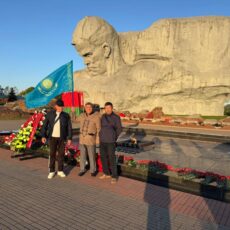 Был месяц май… Икрам Хашимжанов на мемориале в Беларуси