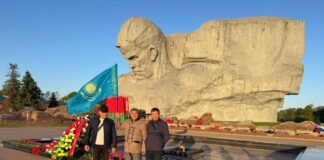 Был месяц май… Икрам Хашимжанов на мемориале в Беларуси