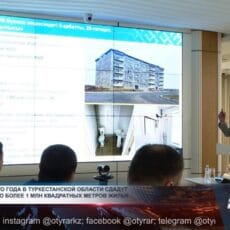 Туркестанская область построит 1,06 млн кв. м жилья в 2025 году Туркестанская область построит 1,06 млн кв. м жилья в 2025 году